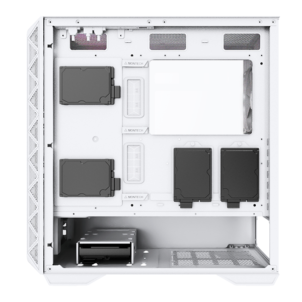 Miniatyrbillede 4 af 7: Montech Air 903 BASE Midi Tower Hvid