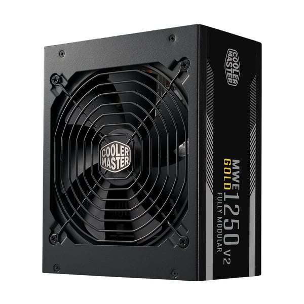 Cooler Master MWE Gold 1250 - V2 ATX 3.0 enhed til strømforsyning 1250 W 24-pin ATX Sort
