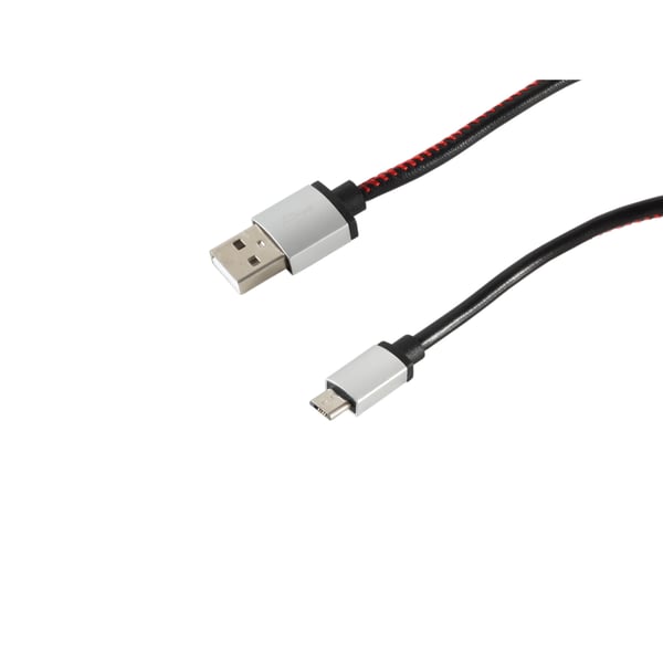 S/CONN maximum connectivity 14-50105 USB-kablar USB 2.0 2 m USB A Micro-USB B 0,48 Gbit/s Svart, Röd