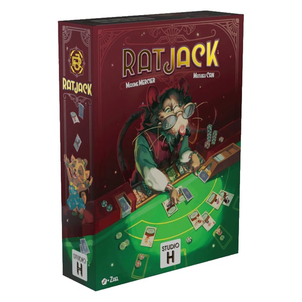 Miniatyrbild 2 av 6: Gigamic Ratjack 20 min Kortspel