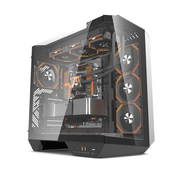 darkFlash DY470 Full Tower Svart