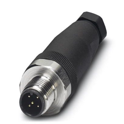 Phoenix Contact 1553187 kabelsamler M12 Sort, Metallic