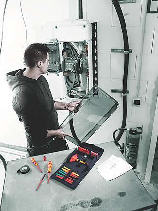 Pikkukuva 8 / 9: VDE 24 ALLROUNDER SET1 25 osaa / WERA KRAFTFORM KOMP. VDE 05006632001