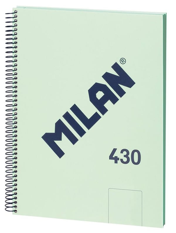 Milan 57141E80GR blok og notesblok A4 80 ark Grøn