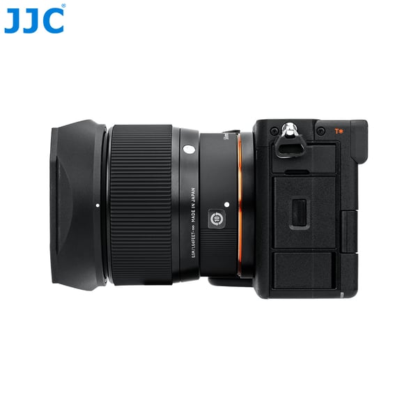 Pikkukuva 5 / 14: JJC LH-JSM56 objektiivin suojus 5,6 cm Musta
