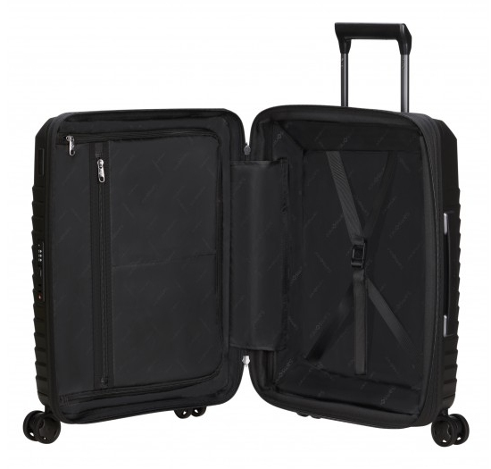Samsonite Intuo Spinner 55 EXP Trolley Hård skal Sort 39 L Polypropylen (PP)