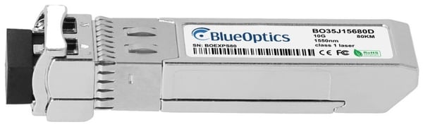 Miniatyrbillede 2 af 9: BlueOptics SFPP-10GE-ZR-BO modul til netværksmodtager Fiberoptisk 10000 Mbit/s SFP+ 1550 nm