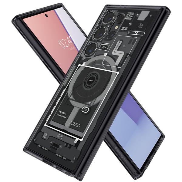 Spigen Ultra Hybrid Zero One matkapuhelimen suojakotelo 17,3 cm (6.8") Suojus Musta, Harmaa