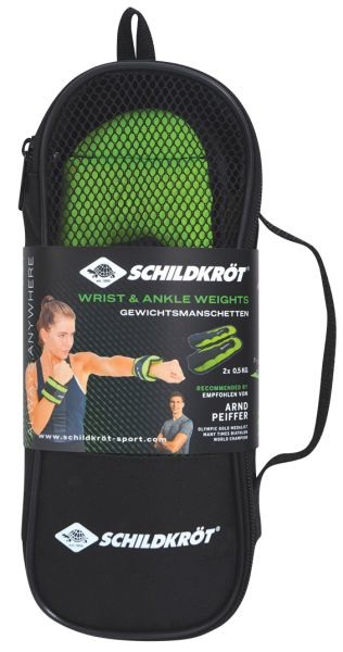 Schildkröt Fitness 960201 viktmanschett 500 g Svart, Grön