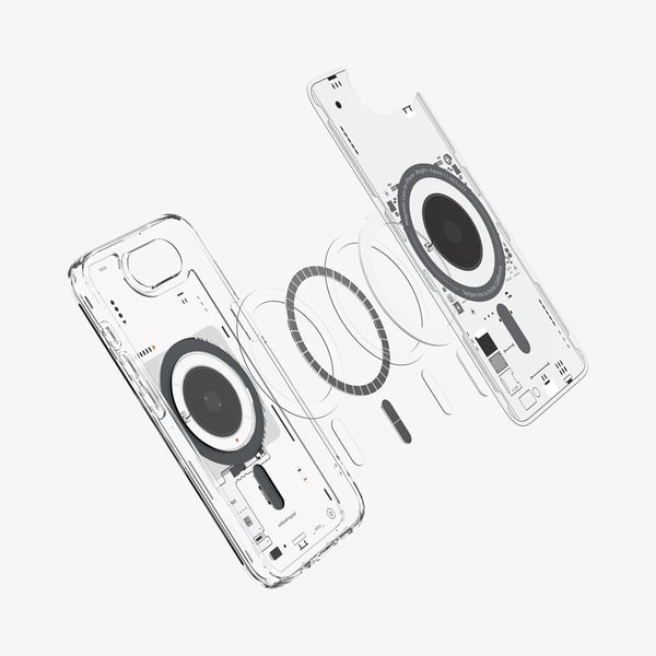 Miniatyrbillede 9 af 10: Spigen Ultra Hybrid Neo One (MagFit) mobiltelefon etui 15,5 cm (6.1") Cover Sort, Transparent