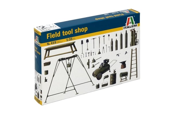 Italeri 0419 skalamodell dele og tilbehør