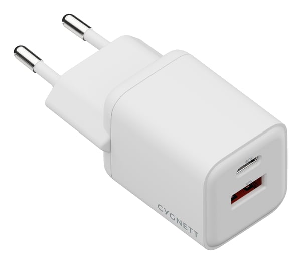 Pikkukuva 1 / 5: Cygnett PowerPlus Älypuhelin, Tabletti, Älykello Valkoinen AC Pikalataus Sisätila
