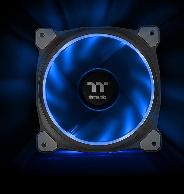 Miniatyrbild 7 av 12: Thermaltake CL-F054-PL12SW-A kylsystem för dator Datorväska Fan 12 cm Svart