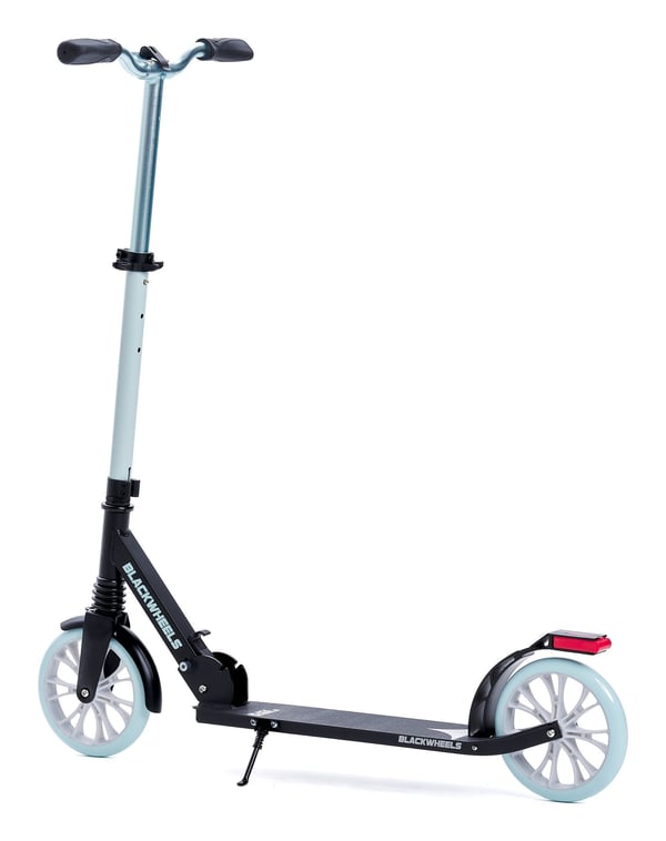 Miniatyrbild 11 av 14: Blackwheels Zoom Vuxna Klassisk sparkcykel Svart, Mintfärgad