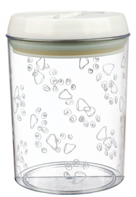 Miniatyrbillede 1 af 3: TRIXIE 24664 madopbevaringspose & beholder til kæledyr Madopbevaringskrukke til kæledyr Plast Transparent