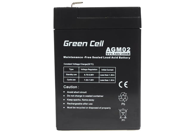 Pikkukuva 2 / 5: Green Cell AGM02 UPS-akku Sealed Lead Acid (VRLA)