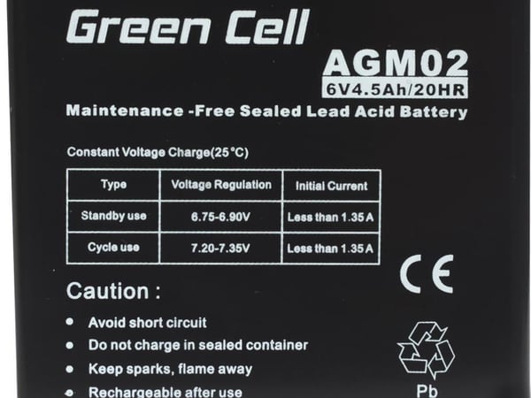 Green Cell AGM02 UPS-akku Sealed Lead Acid (VRLA)