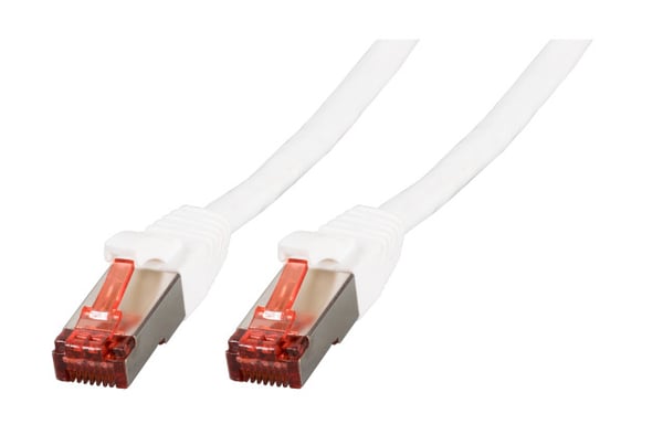 EFB Elektronik K5518C.1 netværkskabel Hvid 1 m Cat6 S/FTP (S-STP)