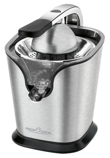 ProfiCook PC-ZP 1154 Slow juicer 160 W Sort, Rustfrit stål