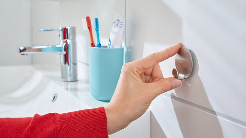 Pikkukuva 12 / 12: Tesa Powerstrips Koukku S pyöreä ruostumaton teräs
