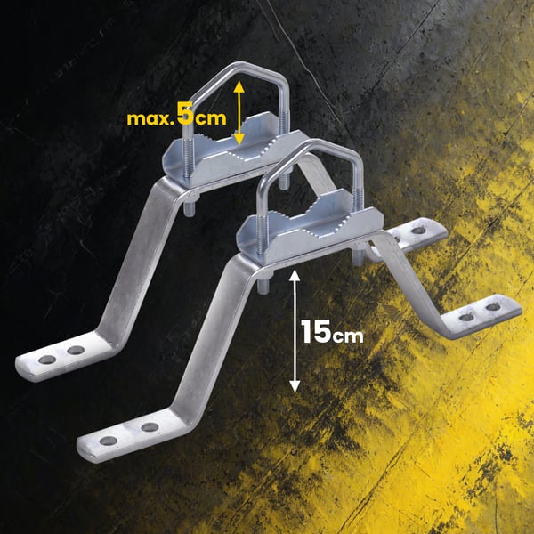 Extralink K150 MAST MOUNT WITH U-BOLT M8