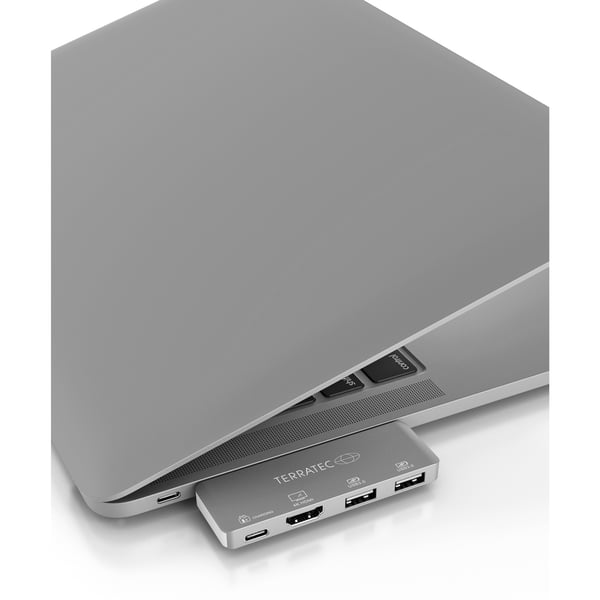 Miniatyrbillede 2 af 2: Terratec Connect c4 USB 3.2 Gen 1 (3.1 Gen 1) Type-C Sølv