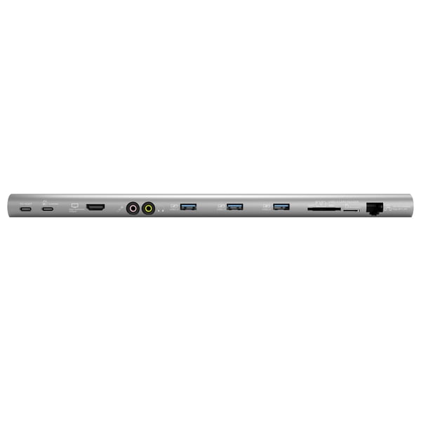 Miniatyrbillede 1 af 2: Terratec Connect c6 USB 3.2 Gen 1 (3.1 Gen 1) Type-C Sølv