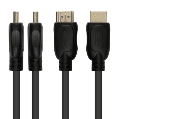 Alcasa 4532-030 HDMI-kabel 3 m HDMI Typ A (standard) HDMI Typ D (micro) Svart