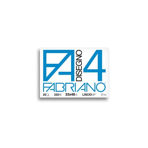 Fabriano 8001348161493 funktionspapir Glat 20 ark