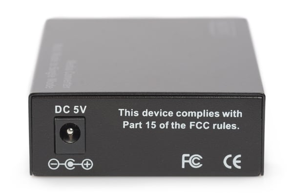Miniatyrbillede 2 af 5: DIGITUS Gigabit Multimode/Singlemode Mediekonverter SC/SC