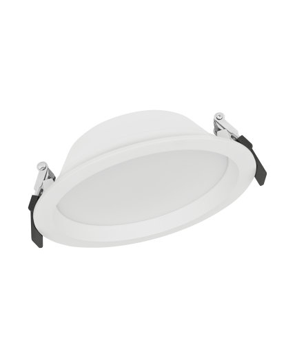 Miniatyrbillede 1 af 3: LEDVANCE DL ALU DN 150 14 W 4000 K IP44 WT loftbelysning