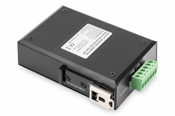 Miniatyrbillede 6 af 6: Digitus DN-652104 netværksomformer til medie 1000 Mbit/s Sort