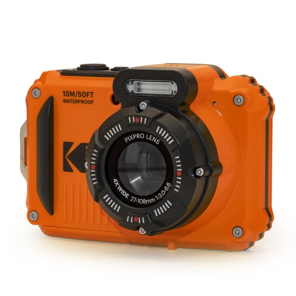 Miniatyrbillede 2 af 5: Kodak PIXPRO WPZ2 1/2.3" Kompakt kamera 16 MP BSI CMOS 4608 x 3456 pixel Sort, Orange