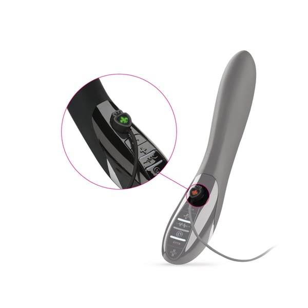 Miniatyrbild 8 av 8: Mystim Electric Eric Kaninvibrator Ambidextrous
