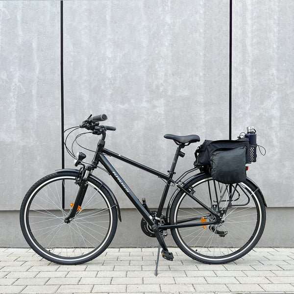 Wozinsky WBB22BK Sadel Cykeltaske 9 L Nylon Sort