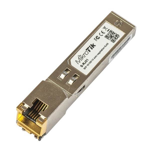 Mikrotik S-RJ01 netværk switch-modul Gigabit Ethernet Mikrotik S-RJ01 netværk switch-modul Gigabit Ethernet