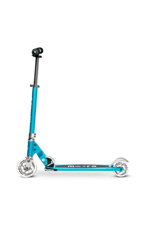 Micro Mobility Micro Sprite LED Ocean Blue Ungdom Klassisk scooter Blå