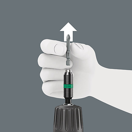 Wera 05073420001 skruetrækker bit-holder Rustfrit stål 25,4 / 4 mm (1 / 4")