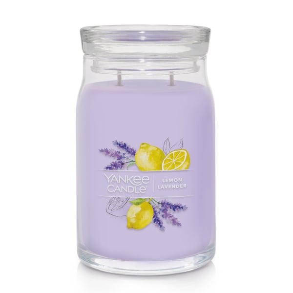 Yankee Candle 1629970E stearinljus Cylinder lavendel, Citron, Mandarin Lila 1 styck