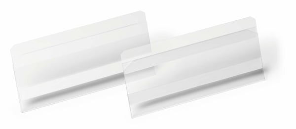 Durable 118119 etikettshållare 10 styck Självhäftande