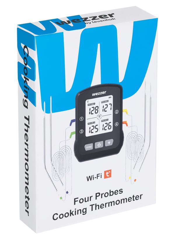 Miniatyrbillede 6 af 9: Levenhuk Wezzer Cook MT90 mad termometer -20 - 300 °C Digital