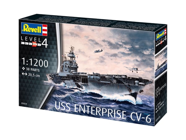 Revell 05824 skalamodel Model af skib Monteringssæt 1:1200