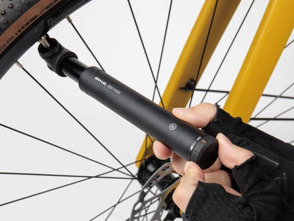 Topeak Gravel 2Stage Svart Handluftpump