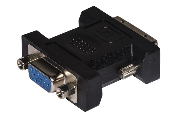 Miniatyrbillede 2 af 2: Link Accessori LKADAT29 kabel kønsskifter DVI-I VGA Sort
