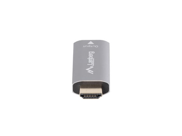 Pikkukuva 2 / 5: Lanberg AD-HD-DP-01 videokaapeli-adapteri 0 m HDMI-tyyppi A (vakio) DisplayPort Hopea