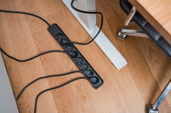 Brennenstuhl 1159300015 stikdåse 5 m 8 AC stikkontakt(er) Indendørs Sort