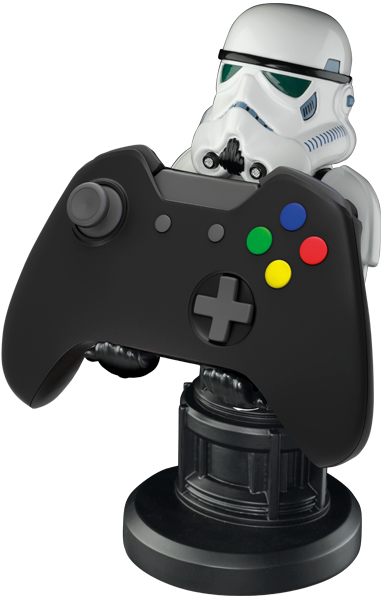 EXG Cable Guys - Star Wars Stormtrooper Aktiv holder Mobiltelefon/Smartphone, Fjernbetjening Sort, Hvid EXG Cable Guys - Star Wars Stormtrooper Aktiv holder Mobiltelefon/Smartphone, Fjernbetjening Sort, Hvid