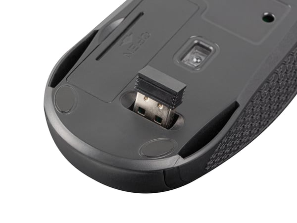 Miniatyrbild 2 av 5: NATEC Jay 2 datormöss Kontor Ambidextrous RF Trådlös Optisk 1600 DPI