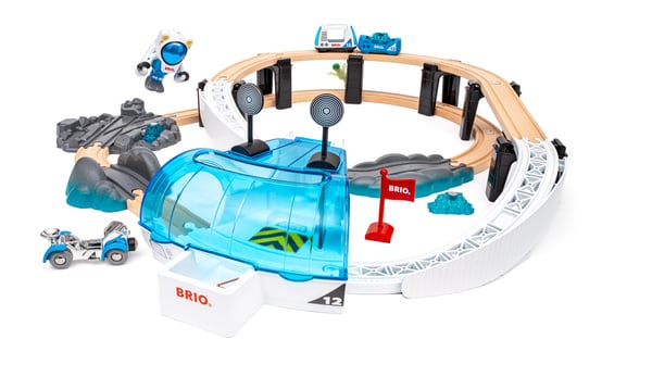 BRIO Togbane-sæt Rumstation