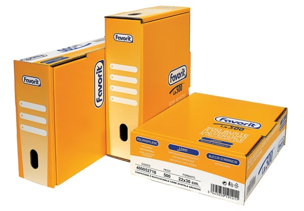 Miniatyrbillede 1 af 3: Favorit La500 arkbeskytter 210 x 297 mm (A4) Polypropylen (PP) 500 stk